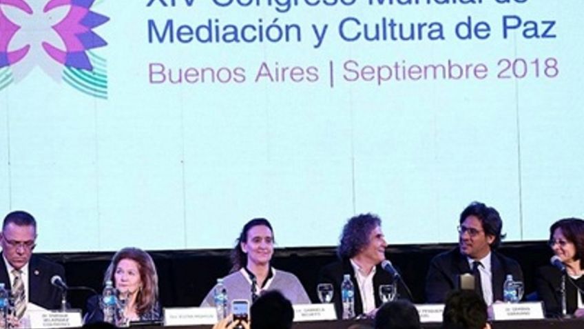 Funcionarios municipales en el XIV Congreso Mundial de Mediación y Cultura de Paz