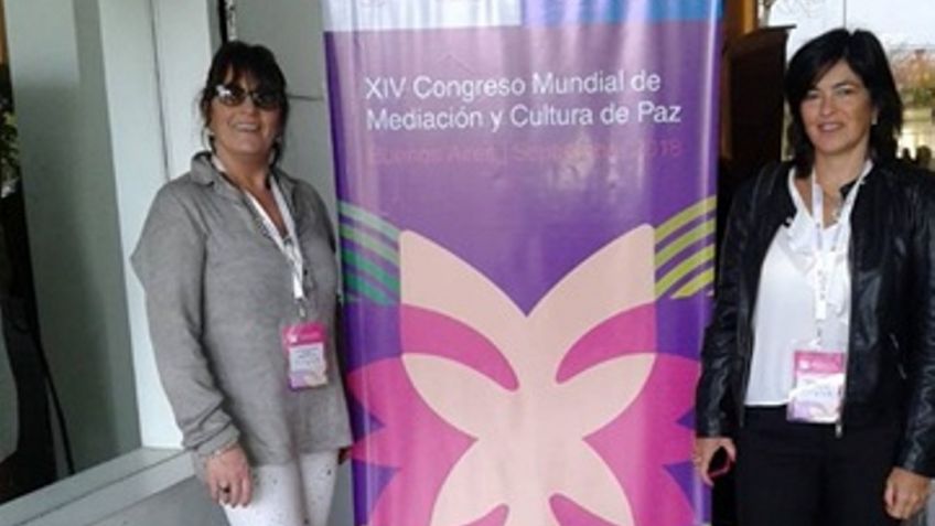 Funcionarios municipales en el XIV Congreso Mundial de Mediación y Cultura de Paz