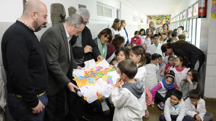 Presentaron las obras en la Escuela Nº 67