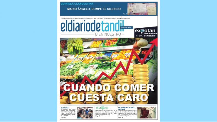 "Cuando comer cuesta caro", la tapa del Semanario