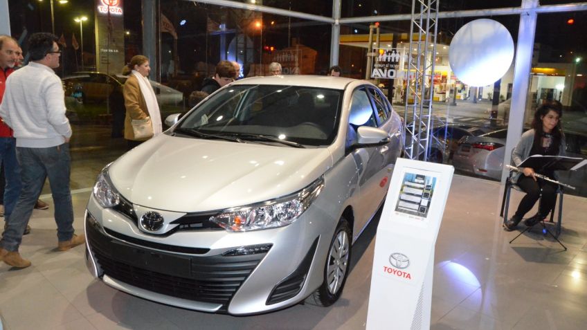 Uzcudun presentó el nuevo Toyota Yaris