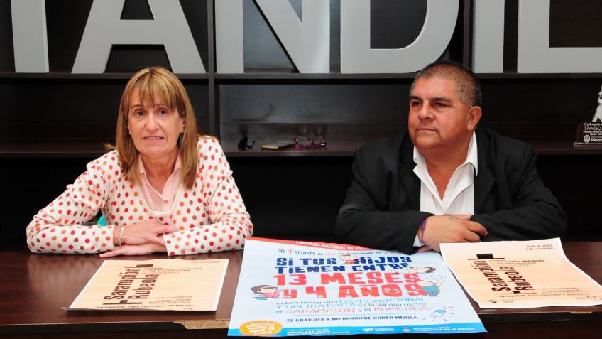 Comienza la campaña nacional de vacunación contra el sarampión y la rubéola