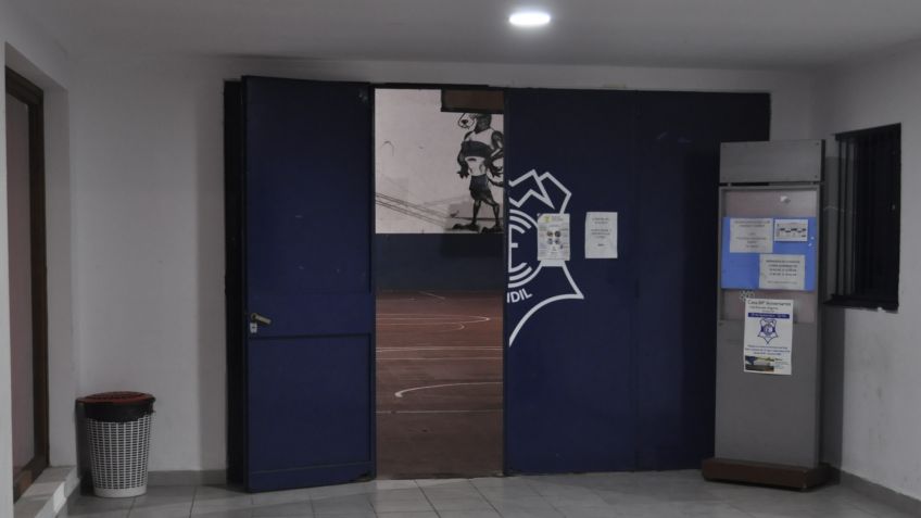 entrada al gimnasio