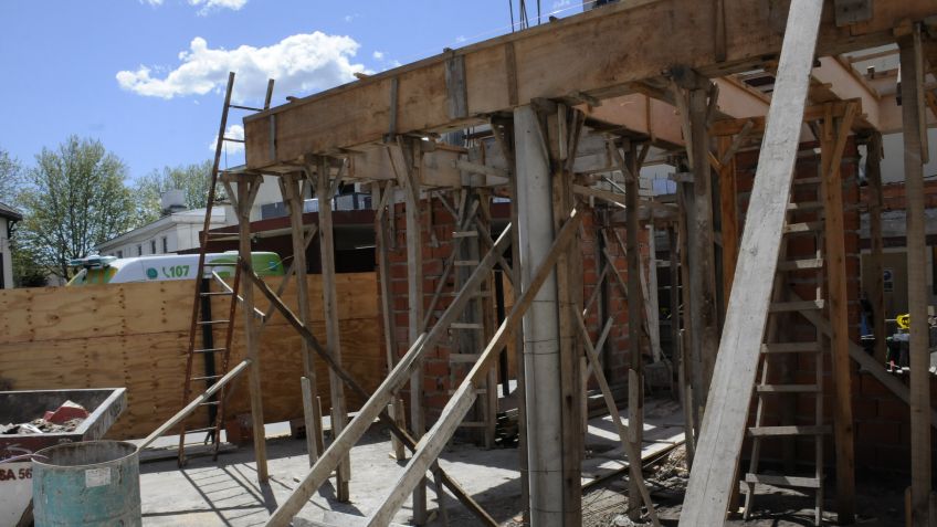 Continúan las obras de ampliación en la Guardia del Hospital Santamarina