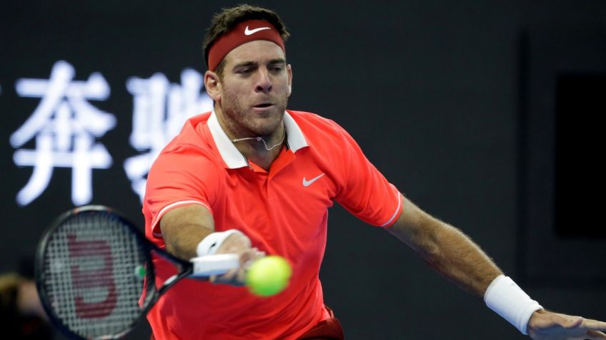 Del Potro, con un cuadro gripal, perdió la final del Abierto de China