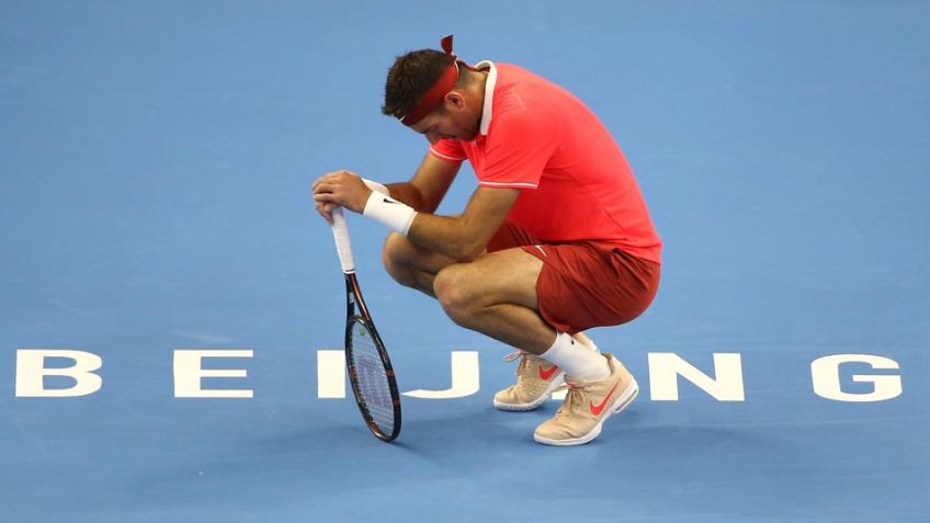 Del Potro está en duda para el debut de mañana