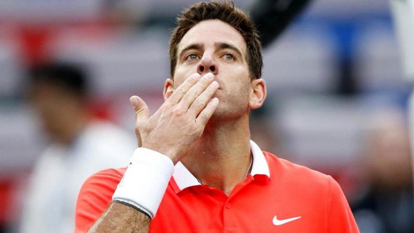 Del Potro ganó en su debut en Shanghai