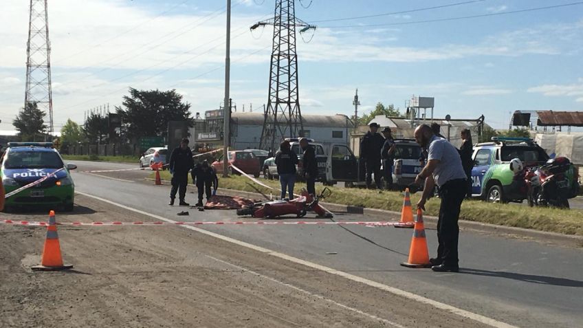 Motociclista falleció tras accidente con un camión