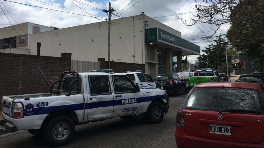 Importante robo en Banco Provincia de Avenida Buzón: todo apunta a una salidera