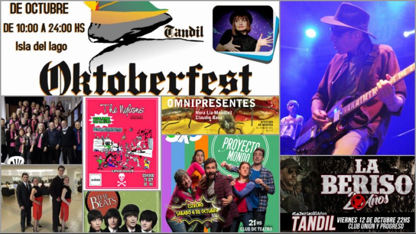 Super agenda para el fin de semana largo