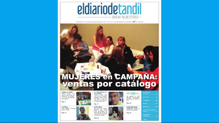 "Mujeres en campaña: ventas por catálogo", la tapa de nuestra Edición Impresa