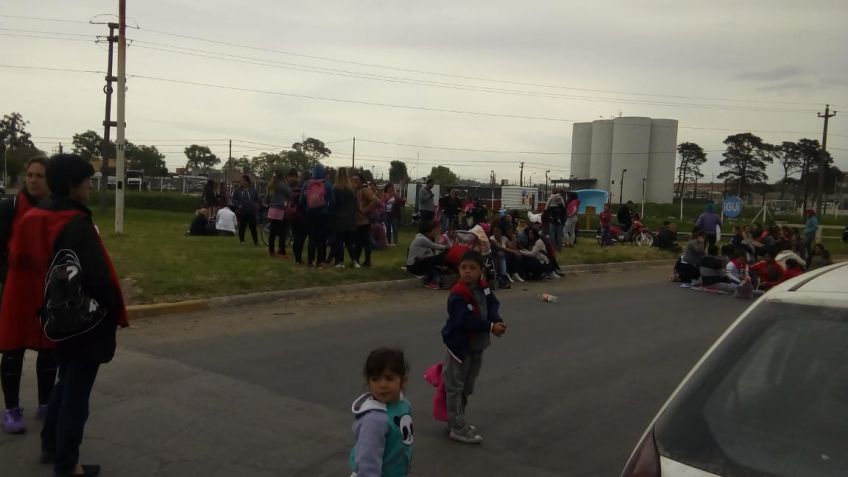 La agrupación de Altamirano volvió a cortar la Ruta 226