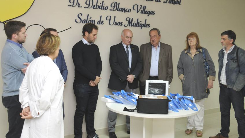 El Hospital de Niños recibió un millonario aporte en aparatología