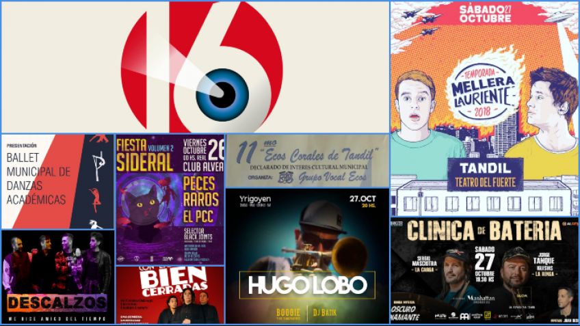 Gran agenda para el fin de semana tandilense