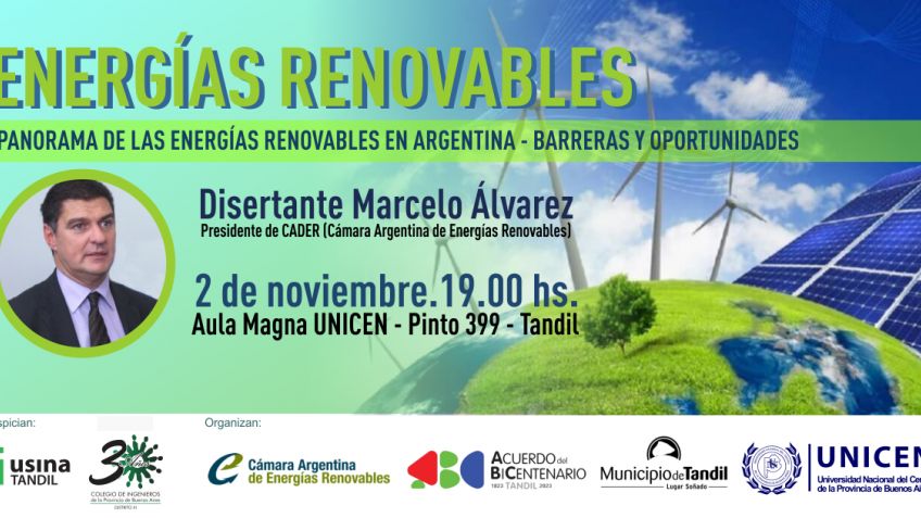 Charla sobre energías renovables impulsada por el Acuerdo del Bicentenario