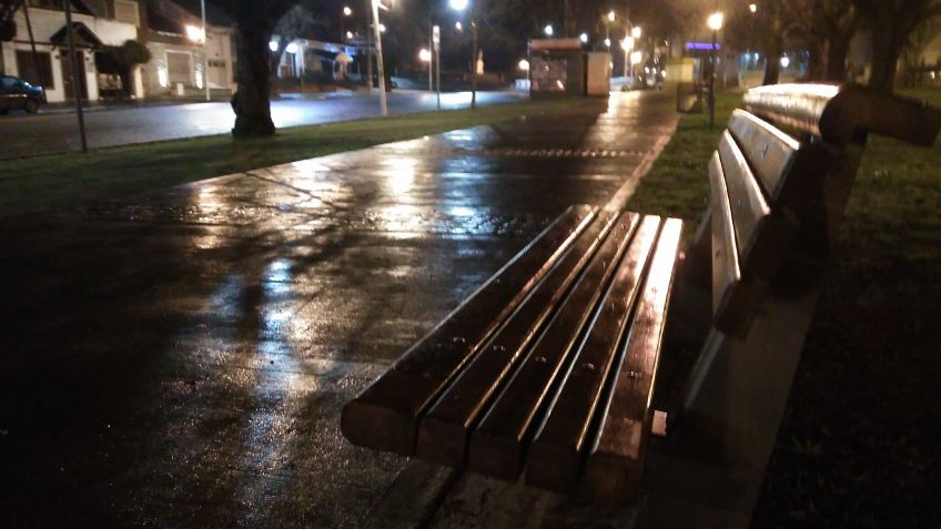 Probabilidad de chaparrones para el miércoles
