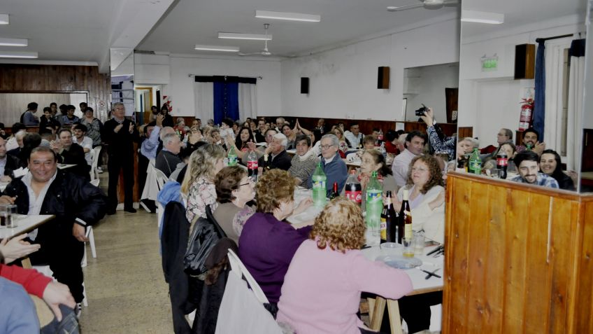 fiesta del Club Gimnasia en su cumpleaños 84