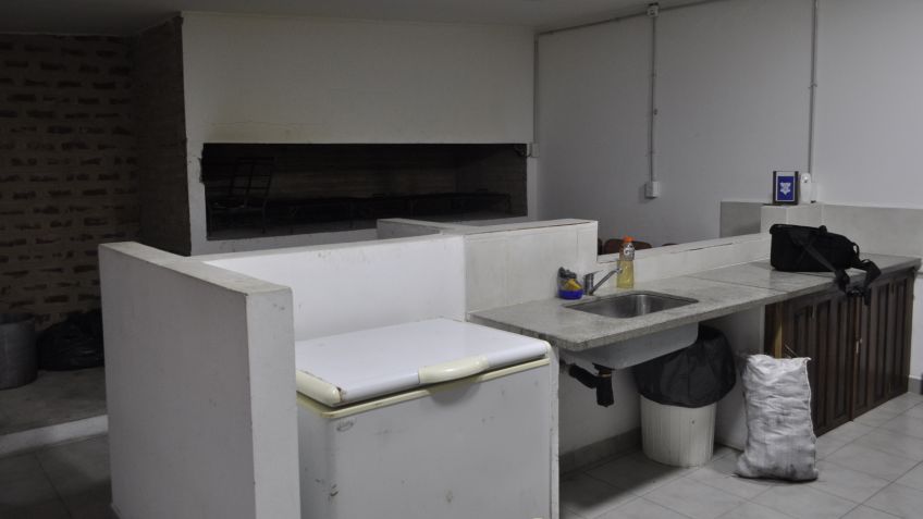 Sector del quincho de la institucion
