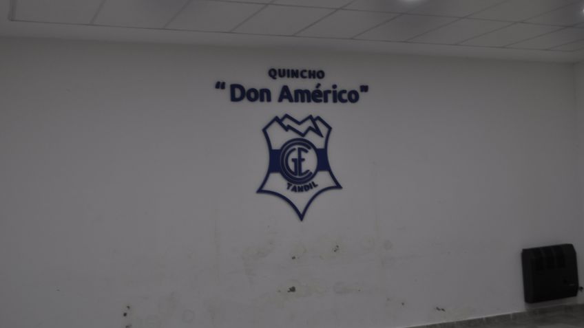 Sector del quincho de la institución