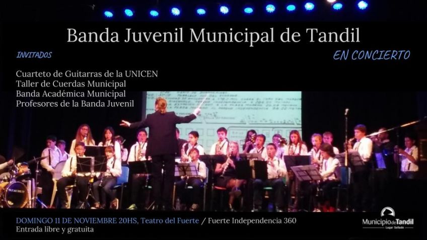 Banda Juvenil Municipal de Tandil en Concierto 