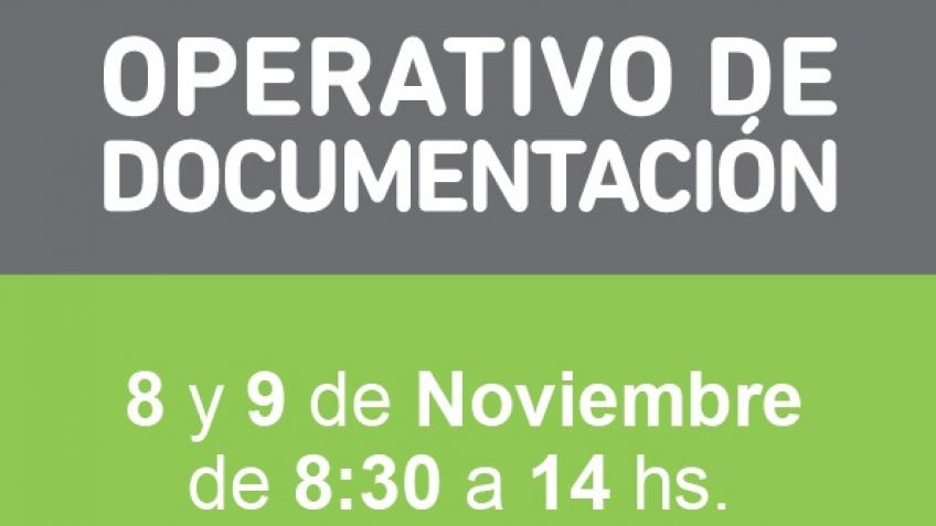 Operativo de Documentación en Tandil