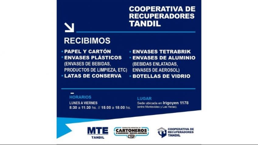 La Cooperativa de Recuperadores Urbanos en actividad