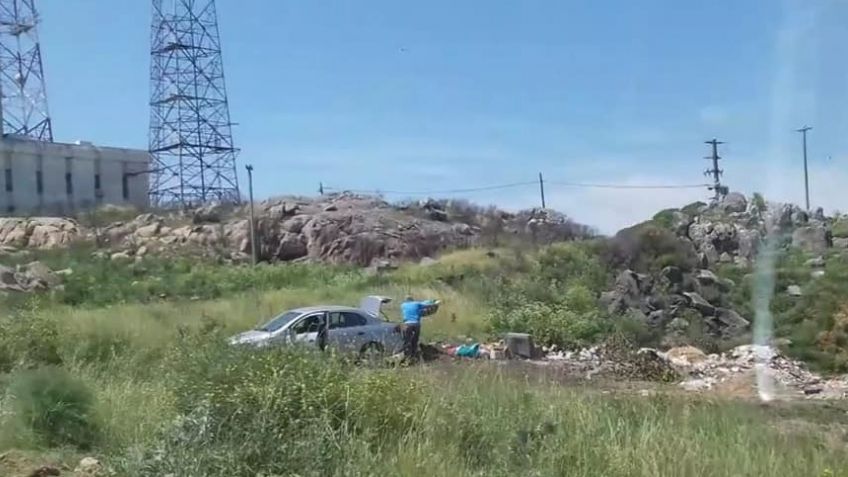 Otro vecino fue sorprendido arrojando basura en la vía pública