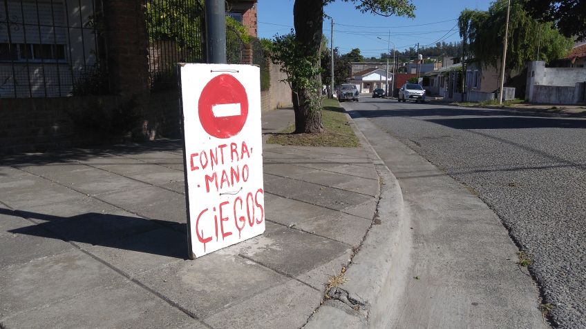 Ciegos en contramano