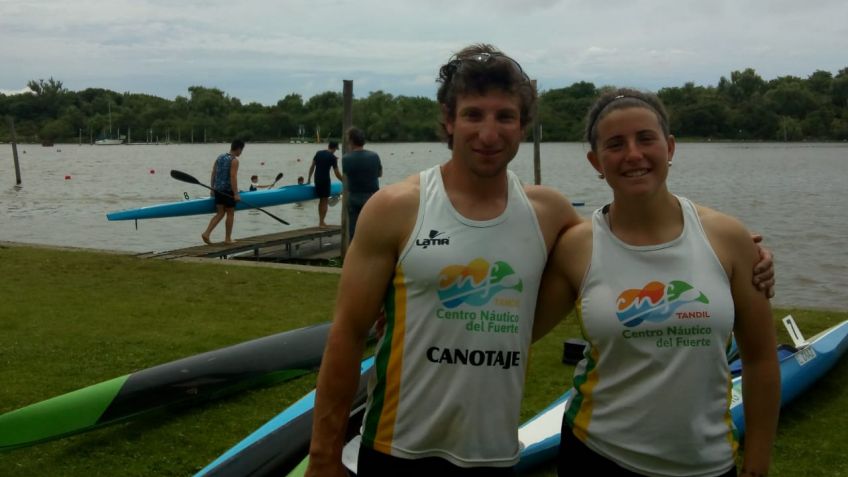 Dos Tandilenses seleccionados para el Sudamericano de Canotaje