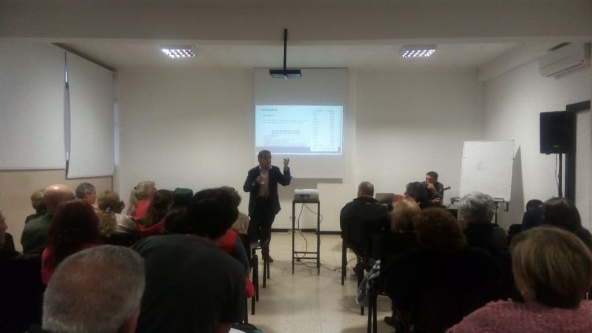 González D'Alessandro "Los jubilados deben organizarse por sus derechos".