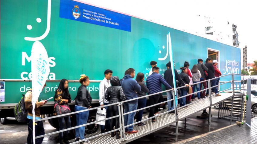 Llega a la ciudad el tráiler de Empleo Joven 