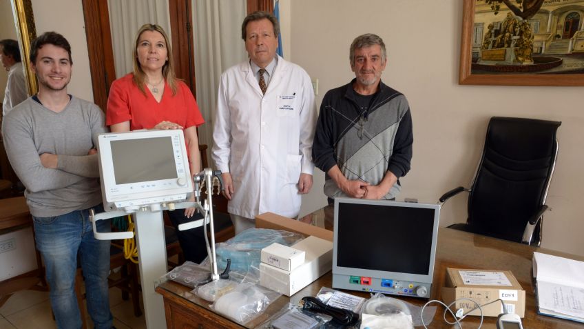 Se incorporó aparatología para los hospitales públicos
