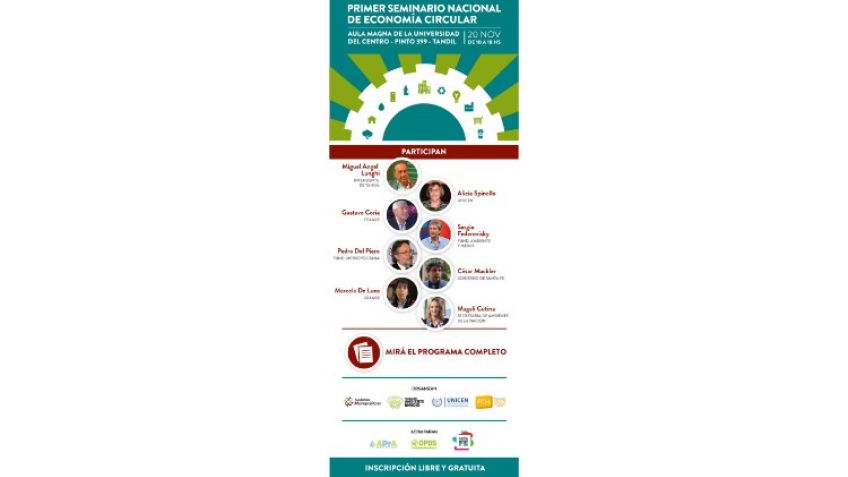 Se llevará a cabo el Primer Seminario de Economía Circular