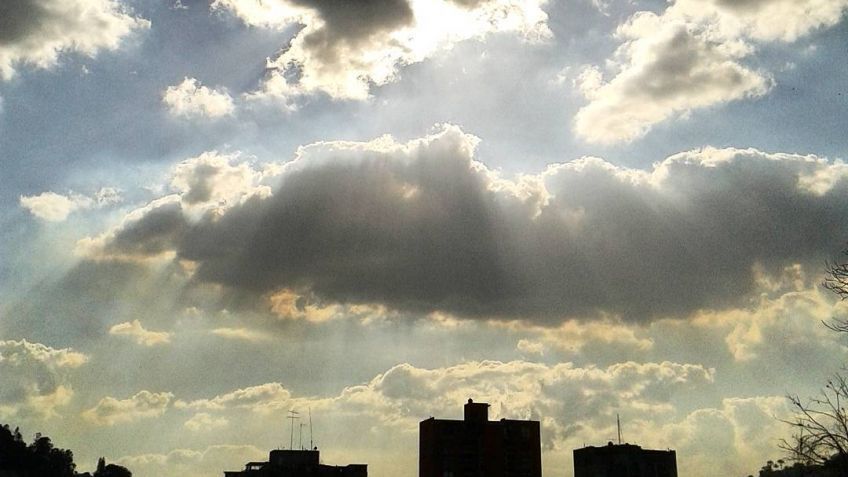 Domingo nublado con pocas probabilidades de lluvia