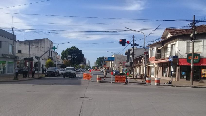 Corte de transito por tareas de reparación de cañerías de la red de agua