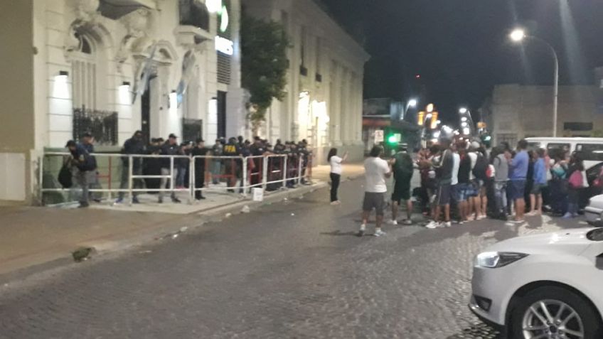 Desalojaron el acampe en la Secretaría de Trabajo y ANSES