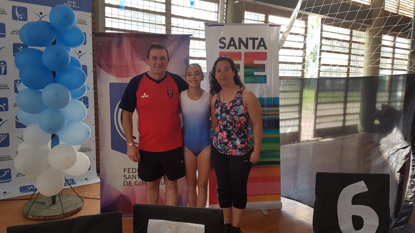 Gran desempeño de gimnasta de Ferro en el Torneo Nacional Federativo