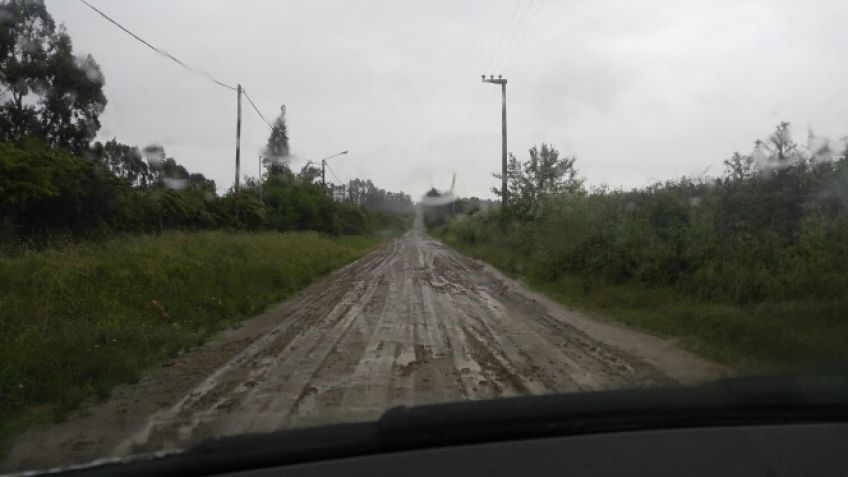 Quejas por el estado del acceso al Valle del Picapedrero
