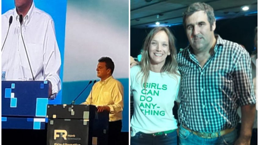El Frente Renovador Tandil en el acto de Sergio Massa