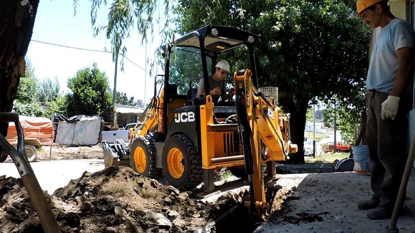 Se sigue extendiendo la red de gas en Tunitas