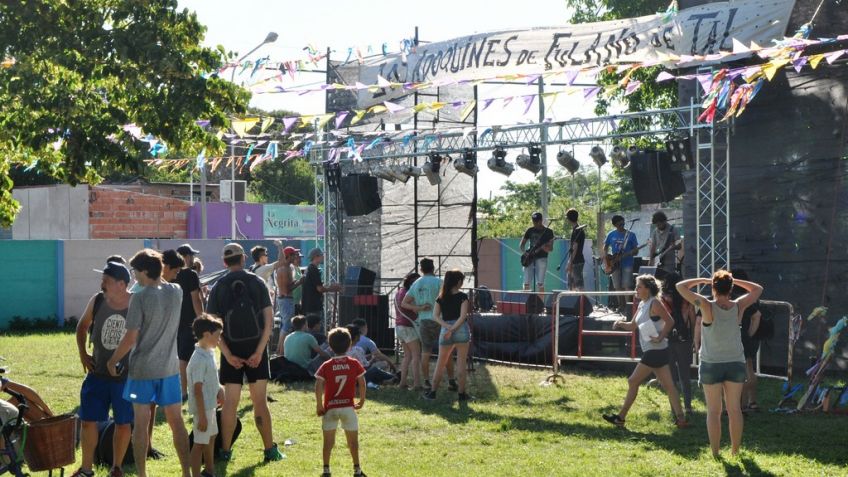 Villa Gaucho Rock: el barrio estuvo de fiesta