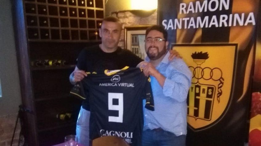 Santamarina presentó a su primer refuerzo: Fernando Telechea