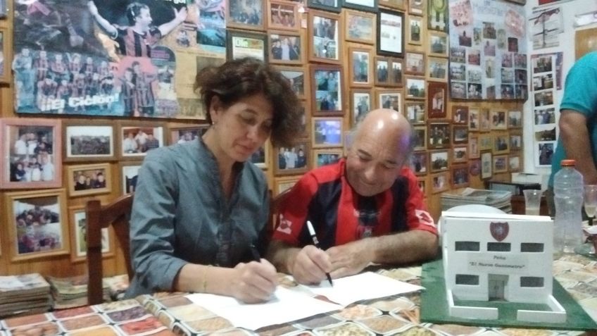 El sindicato de prensa y la peña de San Lorenzo firmaron un acuerdo para actividades culturales