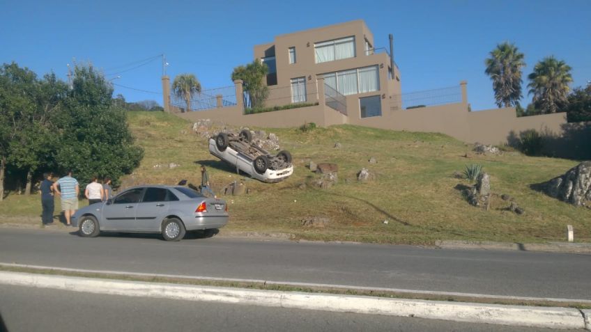 Vuelco en el Dique