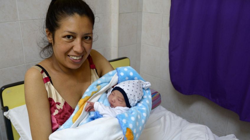León, el primer bebé de 2019