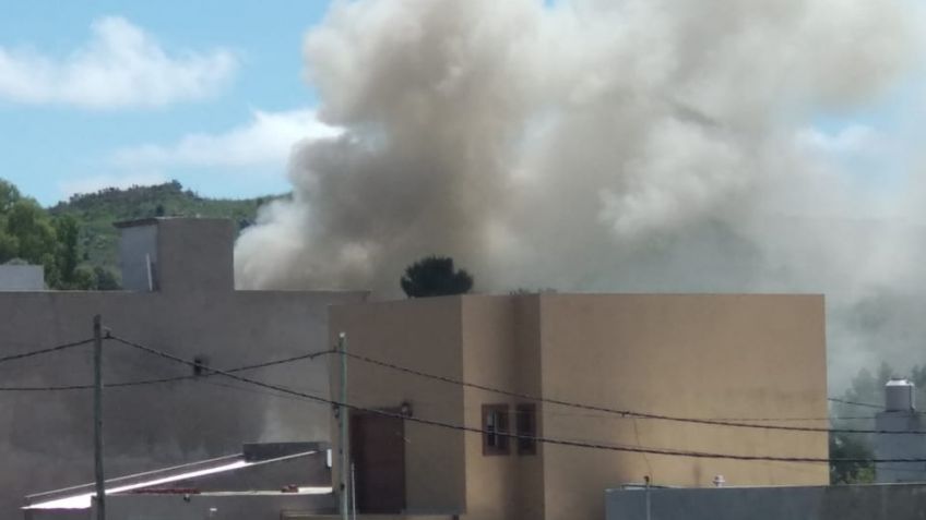 Ardió una casa en Villa Cordobita 