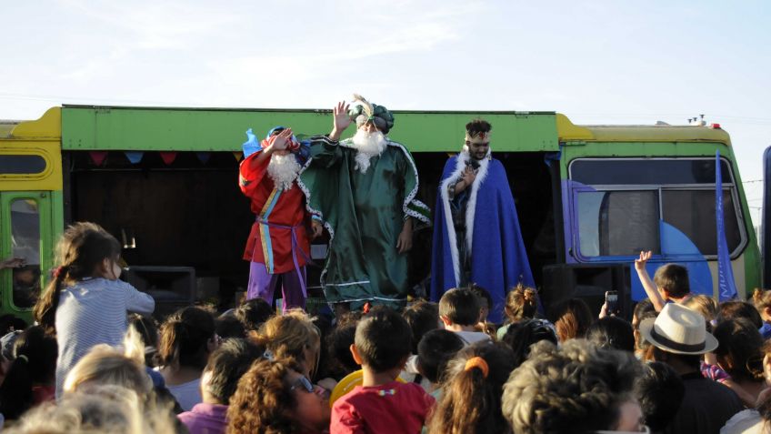 Los Reyes Magos de gira por los barrios
