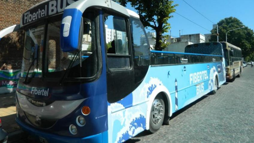 El micro que uso Santamarina, pero no Del Potro