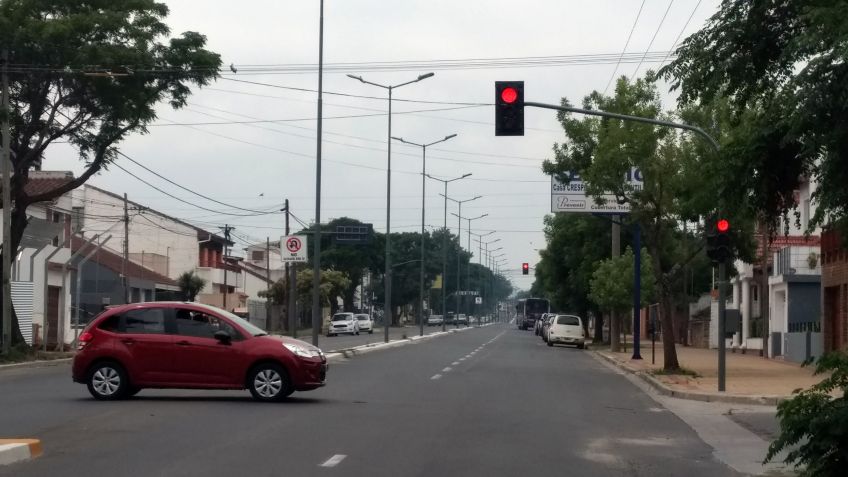 Nuevos semáforos en Avenida  Avellaneda