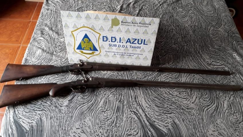 Se secuestraron armas de fuego en una causa por "amenazas agravadas"